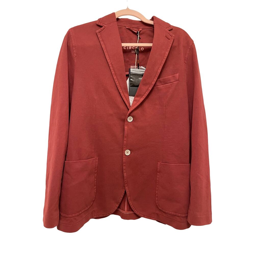 Circolo 1901 Men’s Fleece Blazer, NWT, Size: 50
